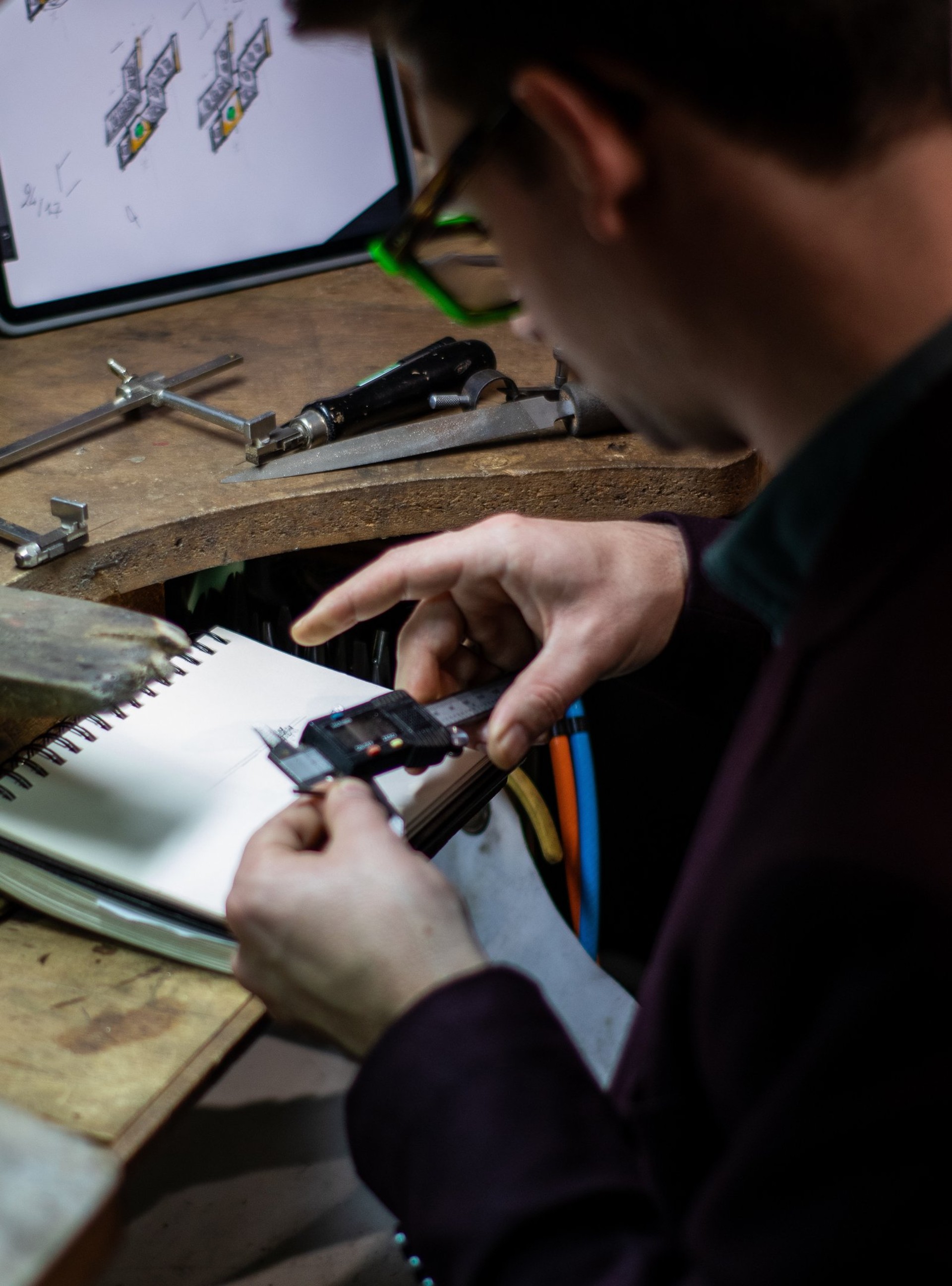 Romain Saelen, artisan joaillier